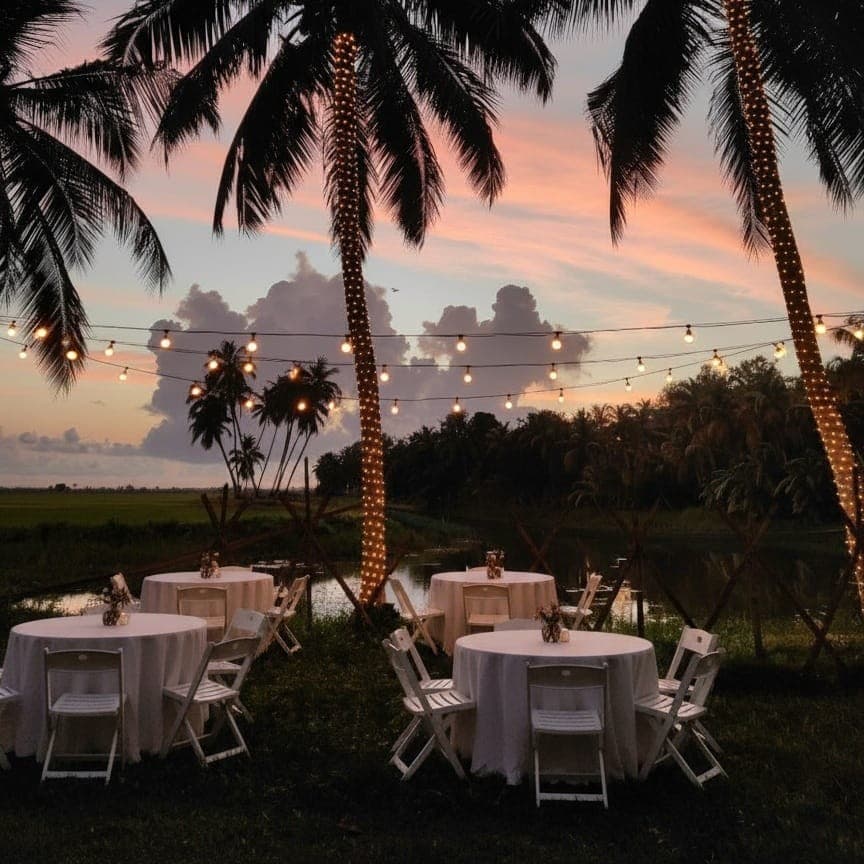 Riverside outdoor events lawn and farm stay at Terrabithia in Thrissur